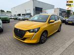 Peugeot 208 1.2 PureTech Allure, Navi, 12 mnd Garantie, 12 maanden, 101 pk, Gebruikt, Leder en Stof