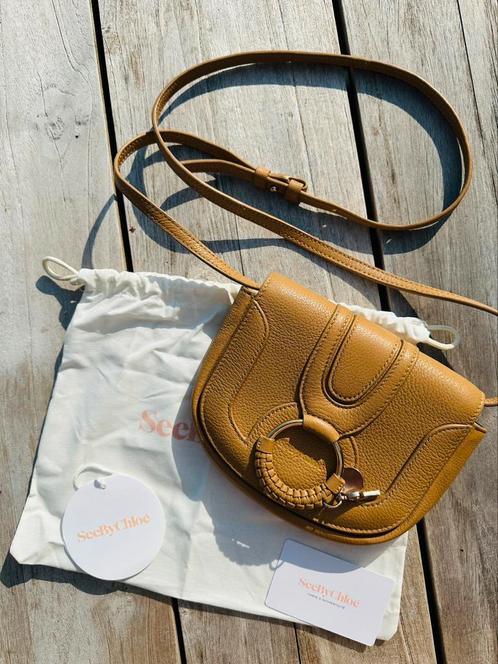 See by Chloé Hana mini bag Biscotti Beige, Sieraden, Tassen en Uiterlijk, Tassen | Schoudertassen, Zo goed als nieuw, Overige merken