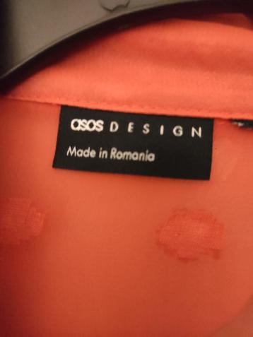 Asos Design oranje blouse