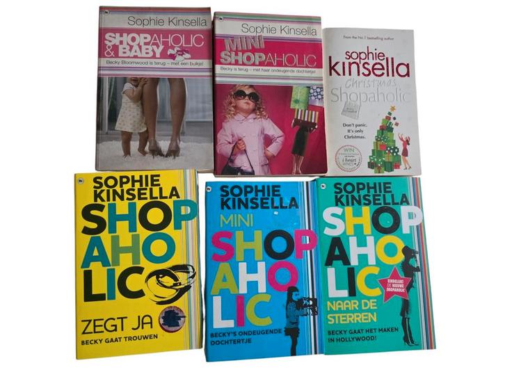 Sophie Kinsella Shopaholic Boeken Set (6 Boeken), Boeken, Romans, Gelezen, Ophalen of Verzenden