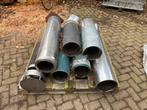 Rookkanaal rvs dubbelwandig 180mm, Ophalen, Gebruikt, 6 meter of meer, Overige typen