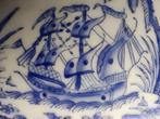 Japans of Chinese schaal blauw wit porselein, Ophalen of Verzenden