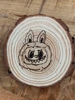 Labubu Popmart Pyrography Artwork Handmade, Antiek en Kunst, Ophalen of Verzenden
