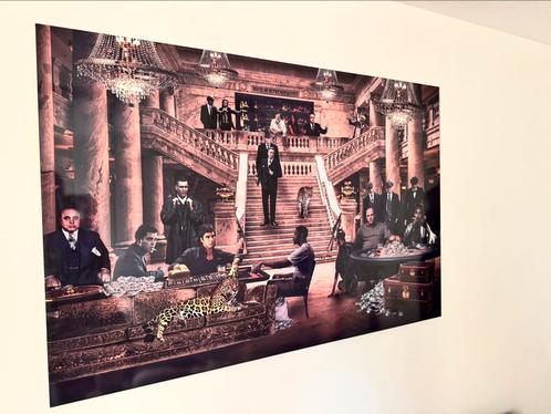 AluArt - Gangsters Paradise 120 * 80cm, Huis en Inrichting, Woonaccessoires | Schilderijen, Tekeningen en Foto's, Gebruikt, Print