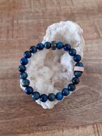 Tijgeroog Blauw ofwel Valkenoog natuurkralen Armband, Sieraden, Tassen en Uiterlijk, Armbanden, Nieuw, Overige materialen, Blauw