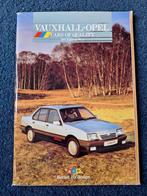 Brochure VAUXHAL-OPEL Range 1987/ GB., Boeken, Auto's | Folders en Tijdschriften, Gelezen, Ophalen of Verzenden, Opel