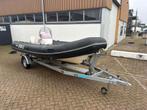 Brig F500 HL Rib met stuur console, Watersport en Boten, Rubberboten, Gebruikt, Benzine, Minder dan 70 pk, Overige materialen