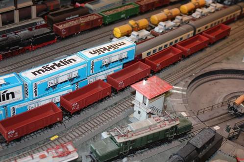 Märklin 4639 Hogeboord goed. wagon van de NS met Vignet 6 st, Hobby en Vrije tijd, Modeltreinen | H0, Zo goed als nieuw, Wagon