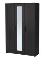 Kledingkast Brimnes - 3 deuren, Ophalen, Gebruikt, 100 tot 150 cm, 150 tot 200 cm