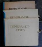 Rembrandt Etsen - 3 Portefeuilles Koninklijke Gouda 1914, Antiek en Kunst, Kunst | Etsen en Gravures, Ophalen of Verzenden