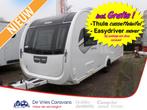 Elddis Affinity 550 Queensbed! ACTIE!!, Caravans en Kamperen, Standaardzit, Elddis, 5 tot 6 meter, Overige typen