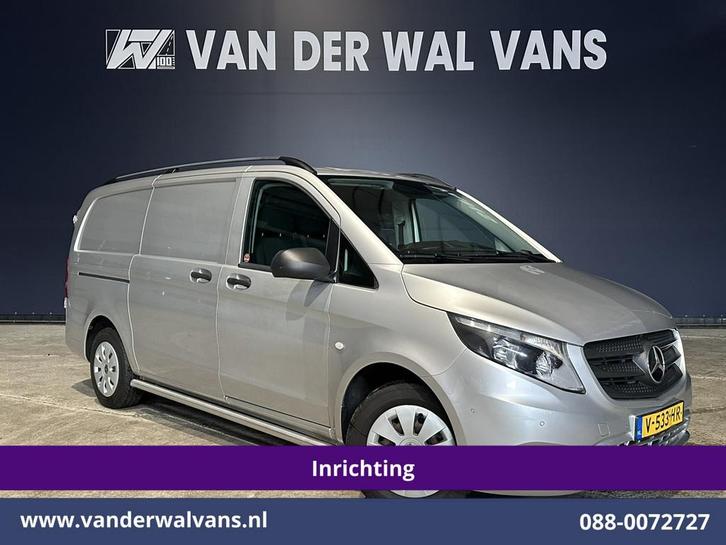 Mercedes-Benz Vito 111 CDI L2H1 inrichting Euro6 Airco | Cam, Auto's, Bestelauto's, Bedrijf, Te koop, ABS, Achteruitrijcamera