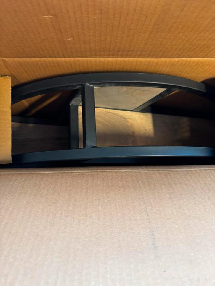 Nieuw Mango Houten Wandrek - Zwaar Decoratief, Huis en Inrichting, Woonaccessoires | Wandplanken en Boekenplanken, Nieuw, Ophalen