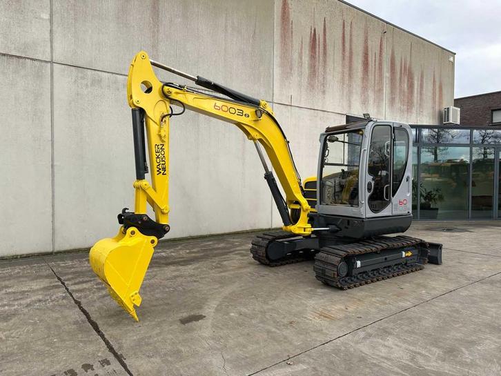 Wacker Neuson - 6003 - Midi-Excavator - 2019, Zakelijke goederen, Machines en Bouw | Kranen en Graafmachines, Graafmachine