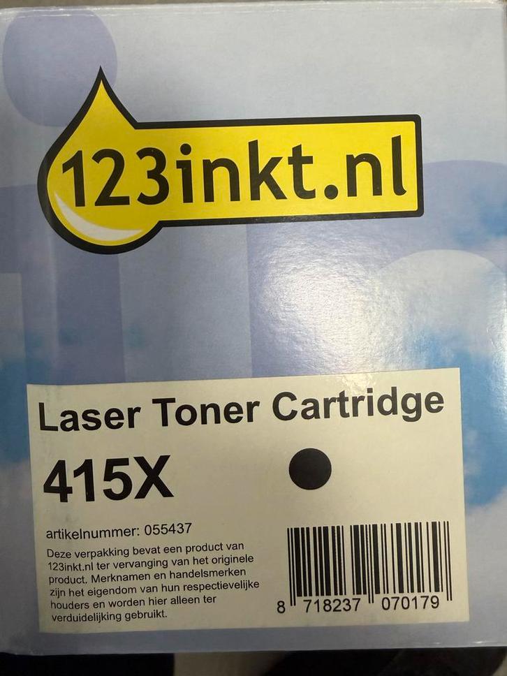 Nieuwe Toner Cartridge 415X, Computers en Software, Printerbenodigdheden, Nieuw, Toner, Ophalen of Verzenden