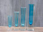 4 VAZEN SOMMERSO MURANO FLAVIO POLI DESIGN, Ophalen of Verzenden