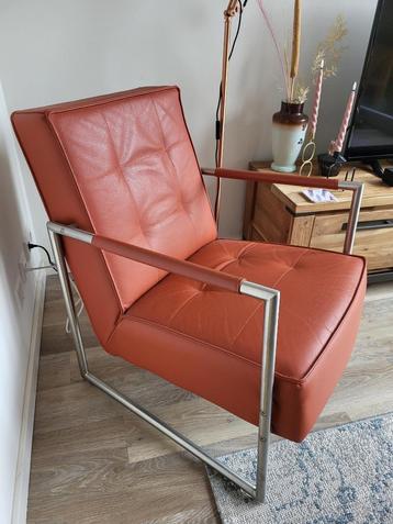 Leren designfauteuil Henders & Hazel beschikbaar voor biedingen
