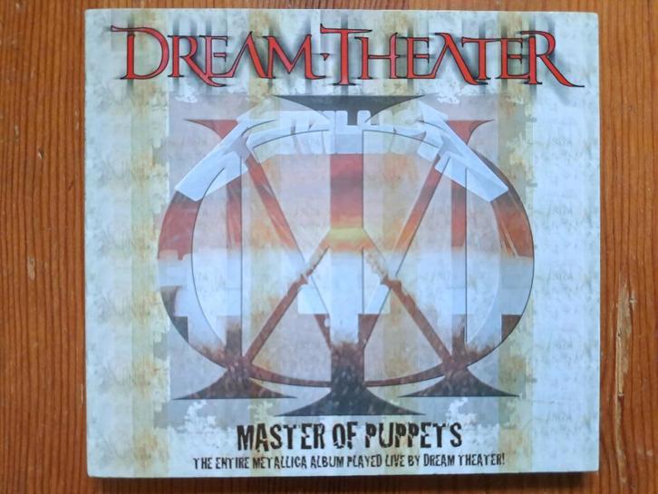 Dream Theater, cd: Master of Puppets (Metallica)., Cd's en Dvd's, Cd's | Hardrock en Metal, Gebruikt, Ophalen of Verzenden