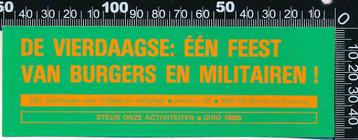 Sticker: Nijmeegse Vierdaagse (Groen) beschikbaar voor biedingen