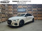 Audi A3 Sportback 40 TFSI e Edition S-Line Business Matrix L, Auto's, Gebruikt, Zwart, 4 cilinders, Leder en Stof