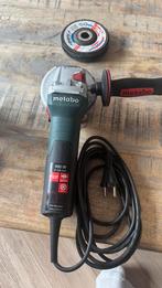 Metabo W9-125 quick haakse slijper slijptol slijpmachine, Ophalen of Verzenden, Zo goed als nieuw, Haakse handslijpmachine