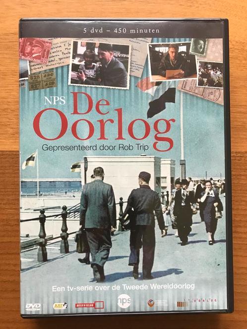 De Oorlog / NPS gepresenteerd door Rob Trip (5 DVD), Cd's en Dvd's, Dvd's | Documentaire en Educatief, Nieuw in verpakking, Oorlog of Misdaad