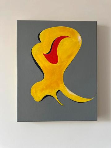 Abstract Schilderij - Flying emotion beschikbaar voor biedingen