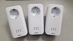 3x Devolo DVS 650 powerline adaptors / draadloze verbindings, Computers en Software, Powerlines, Ophalen of Verzenden, Zo goed als nieuw