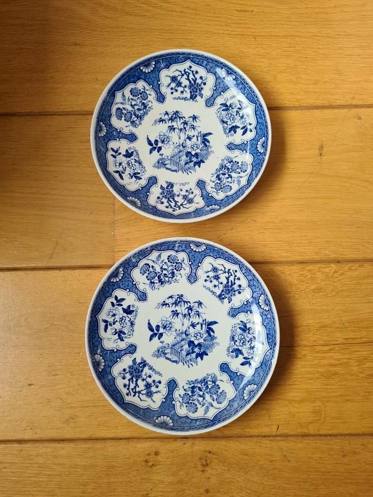 Delfts blauwe sierborden Petrus Regout Maastricht, Antiek en Kunst, Antiek | Schalen, Ophalen of Verzenden