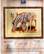 Cado koopje vervaco borduurpakket, 2 zebra's laatste, Ophalen of Verzenden, Nieuw, Handborduren, Borduurpakket