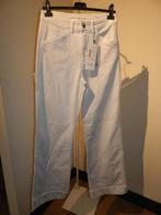 Studio Anneloes witte broek wijde recht vallende pijp Nieuw, Studio Anneloes, Verzenden, Wit, Nieuw