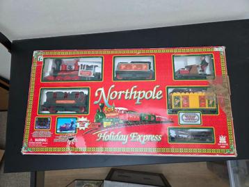 Northpole Holiday Express Kerstdorp trein set dorp beschikbaar voor biedingen