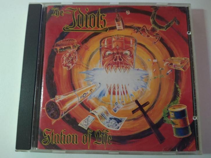 The Idiots  – Station Of Life / Cries Of The Insane, Cd's en Dvd's, Cd's | Rock, Gebruikt, Overige genres, Verzenden