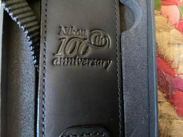 Nikon Premium Camera Riem 100th Anniversary Leer Leder 100 beschikbaar voor biedingen