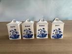 Schattige vintage porseleinen kruidenpotjes, Antiek en Kunst, Ophalen of Verzenden