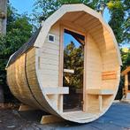 2,5M Barrel Sauna Gratis Levering en Plaatsing, Sport en Fitness, Sauna, Ophalen of Verzenden, Nieuw, Complete sauna