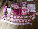 veel rose babyshower artikelen, Hobby en Vrije tijd, Feestartikelen, Ophalen, Zo goed als nieuw, Versiering, Geboorte of Huwelijk