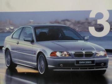 BMW Serie 3 Coupe E46 1999 Brochure beschikbaar voor biedingen