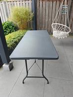 Stevige Campingtafel 183 x 75 cm, Ophalen, Zo goed als nieuw, Campingtafel