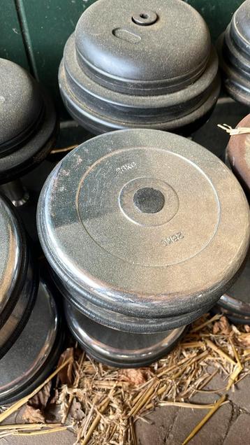 Dumbells tr koop. Zwaar gebruikt. beschikbaar voor biedingen