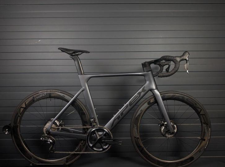 Apex Blackbuck Disc grijs 58cm L 2021, Fietsen en Brommers, Fietsen | Racefietsen, Gebruikt, Overige merken, 57 tot 61 cm