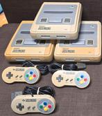 2 Super Nintendo's, Spelcomputers en Games, Spelcomputers | Nintendo Super NES, Ophalen of Verzenden, Gebruikt, Met 1 controller