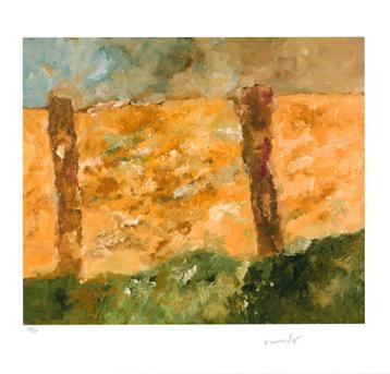 Armando A'dam (1929) Giclee op Papier "Het Hekwerk " Ges Gen beschikbaar voor biedingen