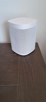 Sonos One (Gen 2) - Witte Smart Speaker, Audio, Tv en Foto, Luidsprekers, Ophalen of Verzenden, Zo goed als nieuw, Sonos, Minder dan 60 watt