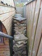 30x30 stoeptegels, Tuin en Terras, Tegels en Klinkers, Ophalen, Gebruikt, Beton, Terrastegels