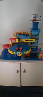 Houten Parkeergarage met Helikopterplatform, Kinderen en Baby's, Speelgoed | Speelgoedvoertuigen, Ophalen, Gebruikt