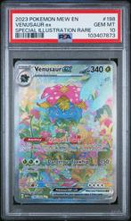 Venusaur EX 198/165 151 set (PSA 10), Ophalen of Verzenden, Zo goed als nieuw, Losse kaart