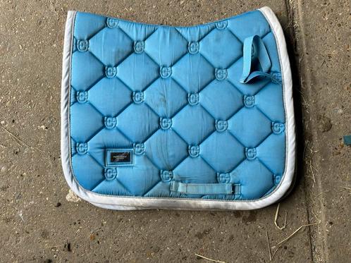 Equestrian Stockholm Dekje ‘parisian blue’, Dieren en Toebehoren, Paarden en Pony's | Dekens en Dekjes, Gebruikt, Dekje, Ophalen of Verzenden