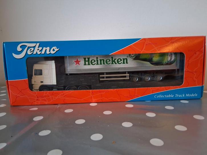 DAF XF105 Heineken - in originele doos!, Hobby en Vrije tijd, Modelauto's | 1:50, Nieuw, Bus of Vrachtwagen, Tekno, Ophalen of Verzenden