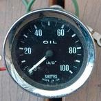 Smiths oliedrukmeter origineel 52mm uit de jaren 70-80., Ophalen of Verzenden